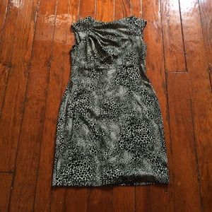 Calvin Klein Leopard Print Dress