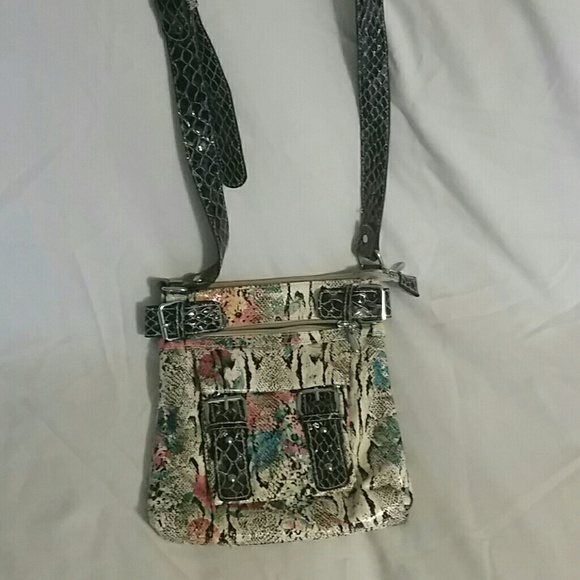 Darling purse with snake print multiple colors