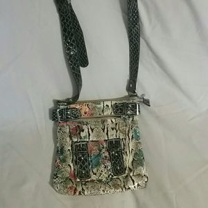 Darling purse with snake print multiple colors