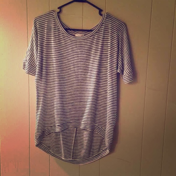 ✨✨SALE✨✨ Black and white stripe top