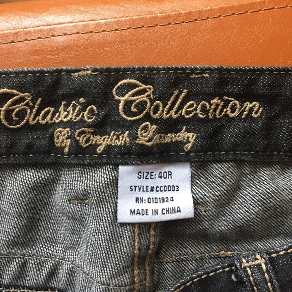 Mens English Laundry jeans 40x 32 - Picture 3 of 3