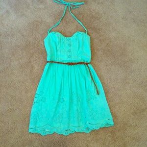 Teal Charlotte Russe dress