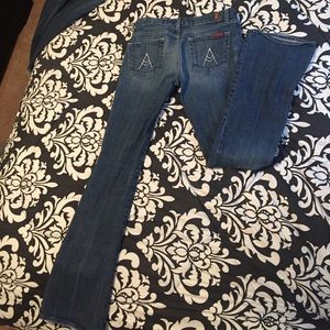 7 for all mankind jeans like NEW!