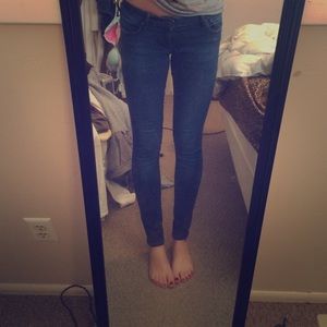 Mavi low rise, super skinny jeans