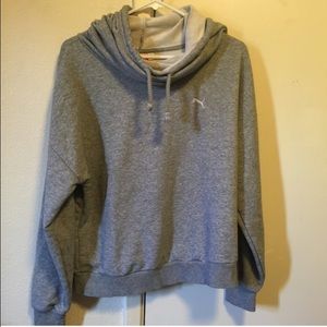 PUMA cowl neck sweater