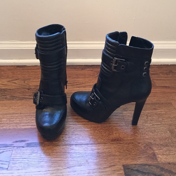 Nine West disheveled boots