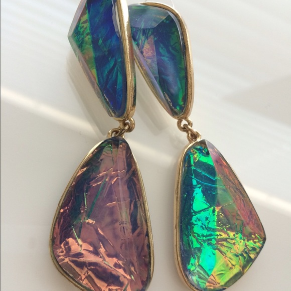 Iridescent  earrings