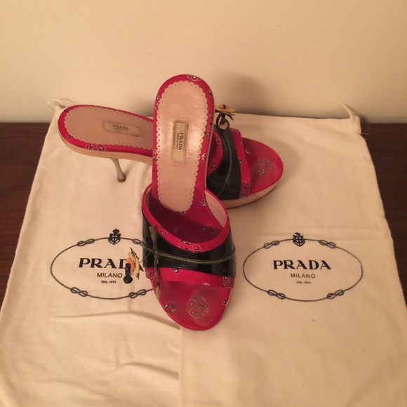 Prada sandals, size 7.5