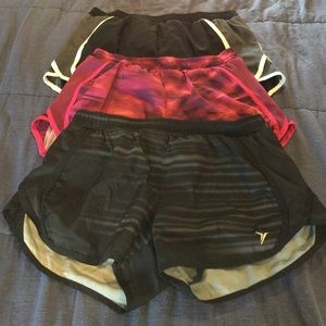 Lot of 3 Old Navy running shorts