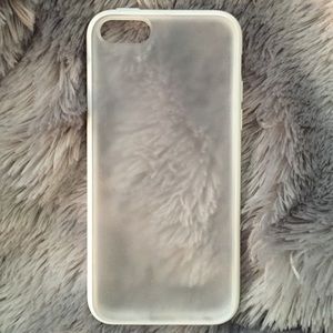 Clear white Ipone 5/5s case