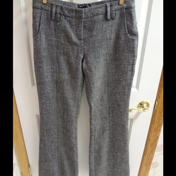 ABS COLLECTION Dress Pant Mingle Gray Sz 8 34 X 36