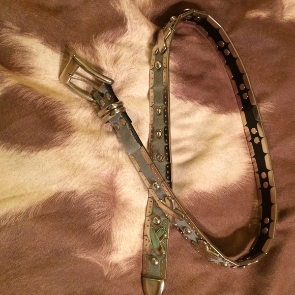 Belt with bling
