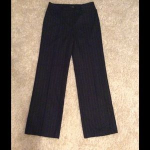 EXPRESS Wool Slacks Pinstripe 3/4 RARE