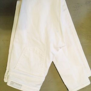 AG the legging ankle size 28 in white
