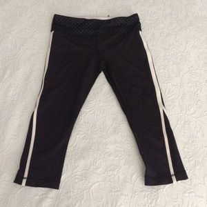Lululemon run capris. Size 8.