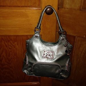 Green Kathy Van Zeeland handbag-REDUCED