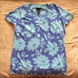 New York & Company Short Sleeve Sweater