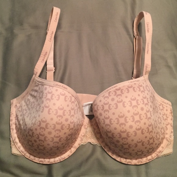 Pale pink Calvin Klein Bra