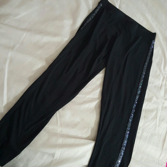 Pink Victoria secret bling leggings