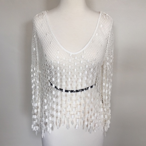 NEVER BEEN WORN Free People Crochet Top - Picture 1 of 4