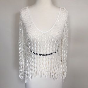 NEVER BEEN WORN Free People Crochet Top