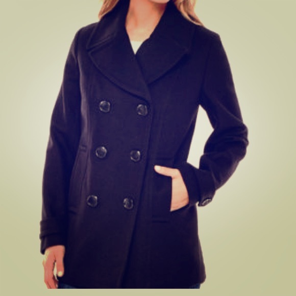 St Johns dark grey coat small