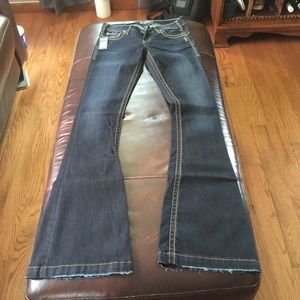 Silver Camden Rose Bell Jeans