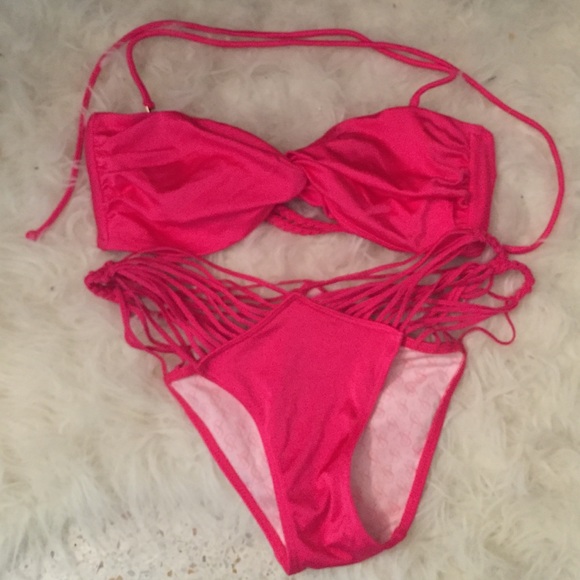 Hot pink VS bikini