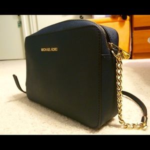 Michael Kors Large Crossbody - Navy