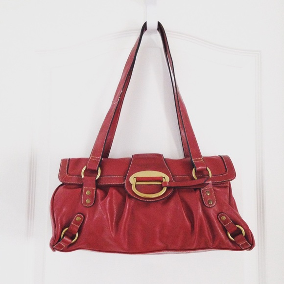 George Handbags - George red shoulder bag
