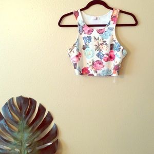 Floral Crop Top