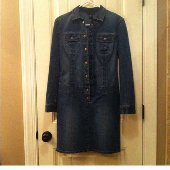 Denim dress