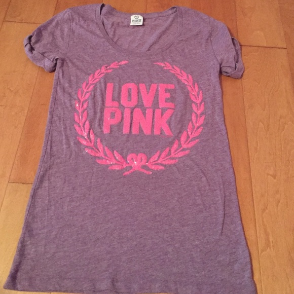 Pink Victoria's Secret crew neck