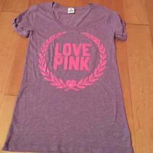 Pink Victoria's Secret crew neck