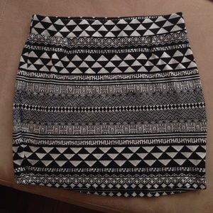 Urban outfitters tribal pattern skirt!