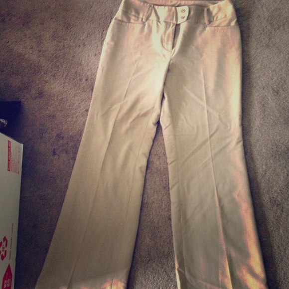 Tan dress pants