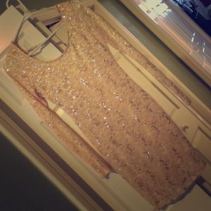 Sequin form fitting dress