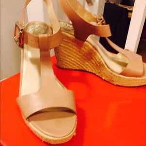 Vince Camuto T Strap Wedge