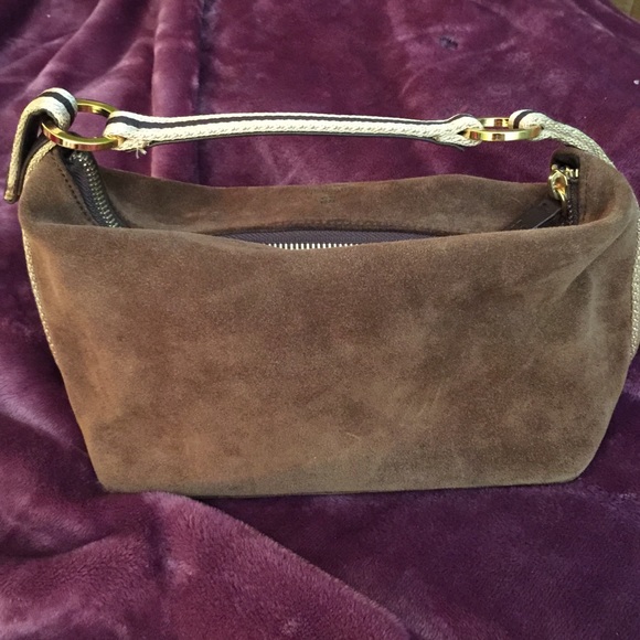 💥FLASH SALE💥Brown suede Kate Spade Purse