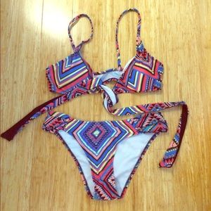 Cupshe geometric bikini