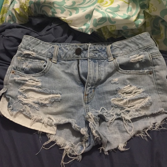 High waisted shorts