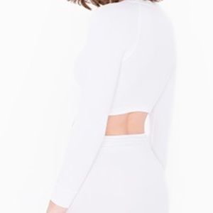 American Apparel Ponte Cropped Sweater