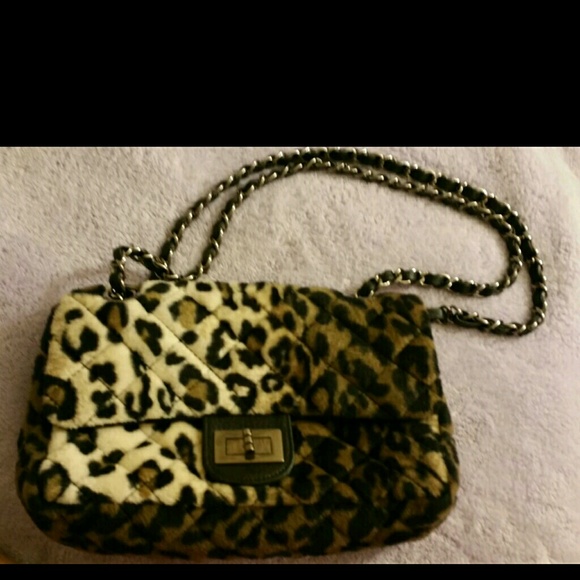 Leopard Print Handbag - Picture 1 of 4