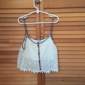 Cute Lacey Crop Top