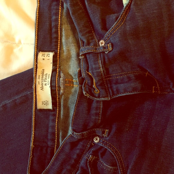 Abercrombie & Fitch dark skinny jeans