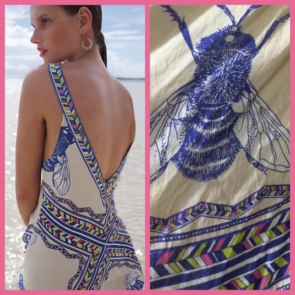 Anthropologie - Anthro "Blue Bombus Dress" by Liefnotes from ...