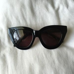 Karen Walker black "Anytime" sunglasses