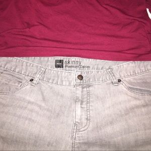 Size 16R Skinny jeans