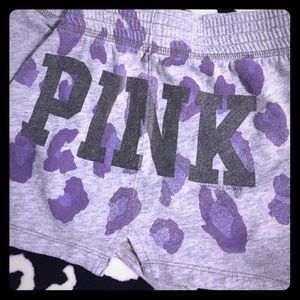 RARE Gray/Purple Cheetah VS Shorts