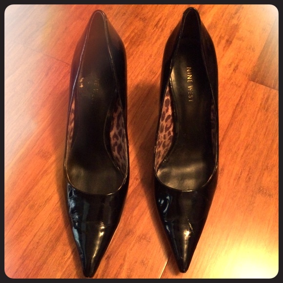 Black Nine West Heels